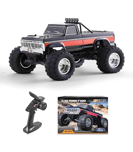 Amazon.com: FCXㅤ FMS 1/10 Ford F-100 S RC Monster Truck, RS